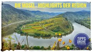 Die Mosel - Weinberge / alte Burgruinen und Geschichte Pur --- Inkl. Bonus Stadt Trier