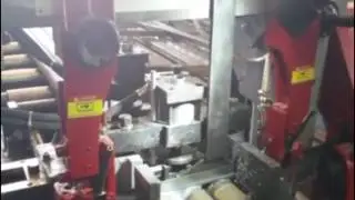 Работа ленточнопильного станка Iron Cut CH280HA