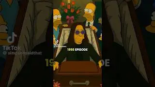The Simpsons Predicted Ozzy Osbourne Death #heavymetal #simpsons #ozzy #osbourne #rockstar #rock