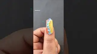 Easy party wear nails art design #trendingshorts #like #subscribe