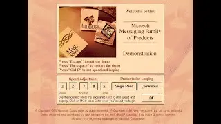 Microsoft Messaging Family of Products (Mail Server, Remote Mail, Schedule+) Demo - 1995/06