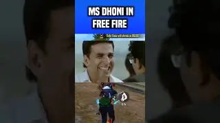 MS dhoni ( Thala ) In free fire 😱 | ms Dhoni character in free fire | #shorts #freefire #msdhoni