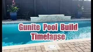 GUNITE POOL BUILD TIMELAPSE