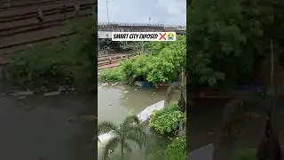 Smart City Jalandhar Gonna Wrong 😭❌ #shorts #punjab #flood
