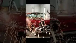 American Classic Restored 🔥 1957 Chrysler Imperial #timelapse #restoration #shorts
