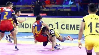 Pro Kabaddi 2019 Highlights | UP Yoddha Vs Telugu Titans | M129