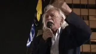 Greek war hero fights against EU austerity plans