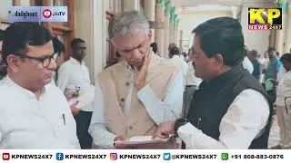 Ex MLC Arvind Arli met Minister Krishna Byre Gowda for Nomad people.