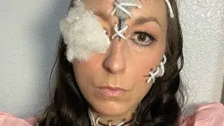 Broken Doll Makeup Look! Happy Halloween! 🎃