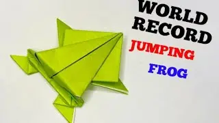 HOW to make a  paper frog