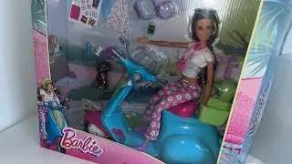 Barbie Holiday Fun Doll with Scooter | Unboxing & Review