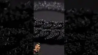 МАКСИМУМ! Цепь Miami Cuban Link с перевёрнутым чёрным бриллиантом от Q. Jones Custom! #шорты