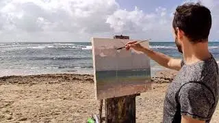 Ilya Gefter. Starting a new painting series.