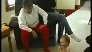 Last video of Gma Jewell 1999-Morgg&rsquo;s 1st Birthday