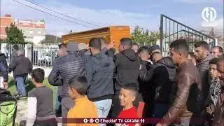 شاهد... جنازة مهيبة لـ سائق حافلة أنصار إتحاد عنابة التي تعرضت لـ حادث مرور