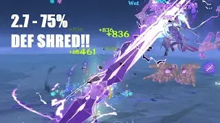 75% DEF SHRED!! [Genshin Impact]