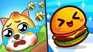 SAVE THE DOGE vs FOOD RUN - All levels Gameplay Walkthrough Double Mobile Games (Android/ios)