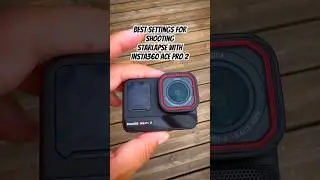 Best settings for shooting #milkyway with @insta360 #acepro2 #starlapse #timelapse #video #stars