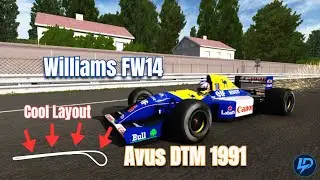 Williams FW14 at AVUS (DTM 1991)