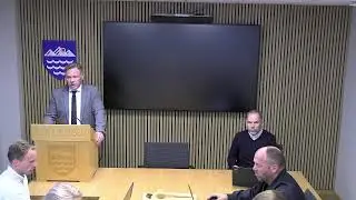 B&aelig;jarstj&oacute;rnarfundur bein &uacute;tsending -  22 .&aacute;g&uacute;st 2024