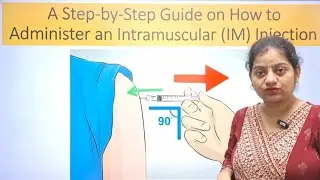 Im injection kaise lagaye / intramuscular injection procedure in hindi || Nursing Student Life 