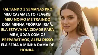 Descobri traição do meu noivo com MINHA IRMÃ... planejei vingança por 3 SEMANAS.