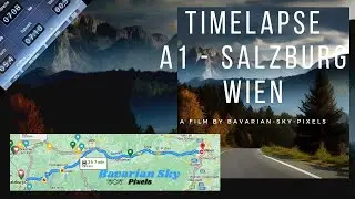 Salzburg - Wien in 6 Minuten Timelapse #wien #salzburg