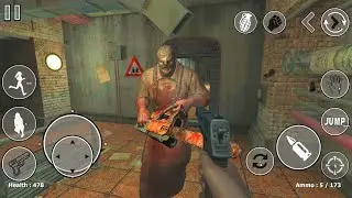Mutant Zone 2 Escape - Mutant Butcher Boss Battle - Level 3, 4 - Android Gameplay #2