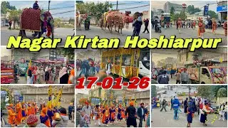 Mahan Nagar Kirtan Hoshiarpur | Nagar Keertan Hoshiarpur | Hoshiarpur Nagar Kirtan 