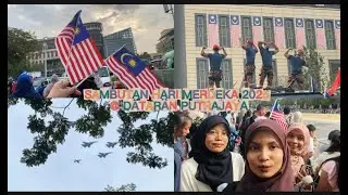 [VLOG Merdeka 2025 #2] Perarakan Merdeka @ Dataran Putrajaya | Jumpa Ben Amir & Dato' Siti Live!!