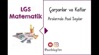 Çarpanlar ve Katlar ● Aralarında Asal Sayılar LGS Matematik (%100 Güncel Konu Anlatım)