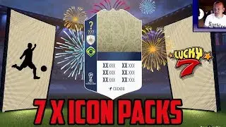 7 ICON upgrade SBC. Lucky packs! 😱 World CUP FIFA 18