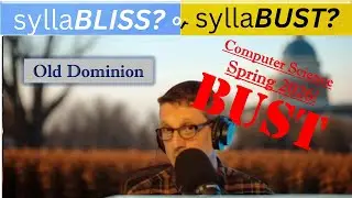 OLD Dominion Syllabus Needs Some NEW Policies (Spring, 2026)