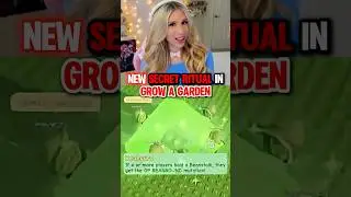 NEW SECRET &ldquo;BEANSTALK&rdquo; RITUAL in GROW A GARDEN on ROBLOX! 😱🫛🫛🫛