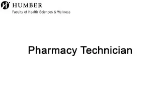 Pharmacy Technician - an overview of the program