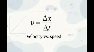 Velocity Vs. Speed - Scientific Definition