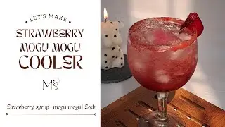 Strawberry Cooler | Mogu mogu |summercooler | #youtubeshorts #summerdrink #strawberry #mogumogu