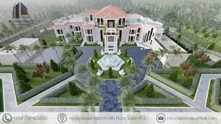 A STUNNING, LUXURIOUS PALATIAL HOME WITH A GRAND ENTRY PORCH