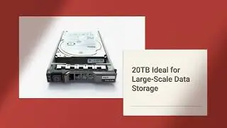 161-BBVB Dell 20TB 7200RPM SAS 12Gbps Hard Drive with Tray