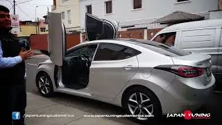 Hyundai Elantra el mas Tuning del mundo PUERTAS LAMBO