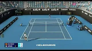 TE 4 - Carlos Alcaraz vs Jannik  Sinner Practice Set Australian Open 2026