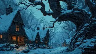 Hidden Enchanted Winter Cabin &mdash; Medieval Celtic Ambience for Sleep & Relax