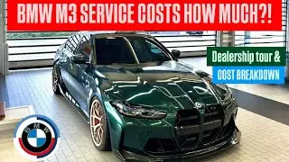 BMW G80 M3 Service at My FAVORITE Dealership + Showroom Tour!