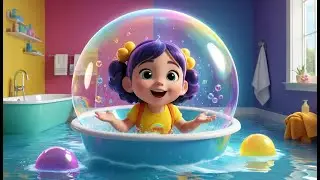 Splish, Splash, A Rainbow Bath | Fun Bath Time Song for Kids | Colorful Water Adventure