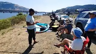 Andy Brandt explains windfoil pumping technique