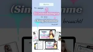 Wer will schon ewig suchen, um gute &Uuml;bungen f&uuml;r die Stimme zu finden? 😐