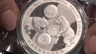 CoinTelevision: China 2016 Berlin World Money Fair Commemorative Panda.