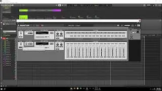 // Reaktor X Maschine // 16 Step Probability Sequencer & Steampipe //