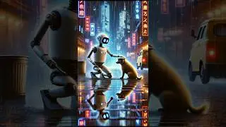 A Robot&rsquo;s Hardest Choice&hellip; 🤖💔 #robotrescue #animalrescue #cuteanimals