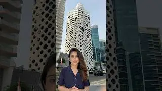 A Closer Look at Dubai&rsquo;s Cheddar Cheese Tower | Unique Design #architecture #design #dubai